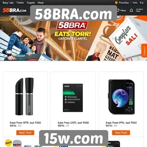 Análise das promoções disponíveis no site 58BRA.com